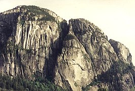 Stawamus Chief en Squamish, Columbia Británica.