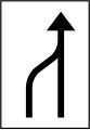 Lane ends