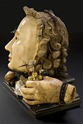 Wax model of a female head depicting life and death, Europea Wellcome L0057435.jpg