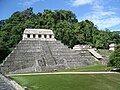 Tempel der Inschriften in der Maya-Stadt Palenque