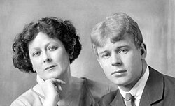 Isadora Duncan ja Sergei Jesenin vuonna 1923.