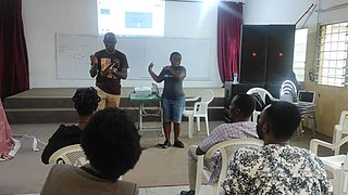 A training session on Wiki for Inclusion Campaign Ghana by Stella Agbley held at the Rehabilitation Centre in Accra - 25th September, 2021.jpg
