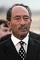 Presidente do Egito, Anwar Al Sadat.