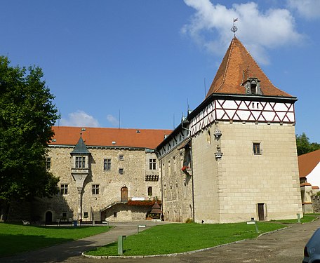 Castle at Budyne nad Ohri