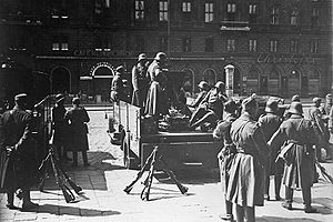Солдаты правительственных войск в Вене, 12 февраля 1934 г.