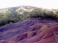 Den farvede jord i Chamarel