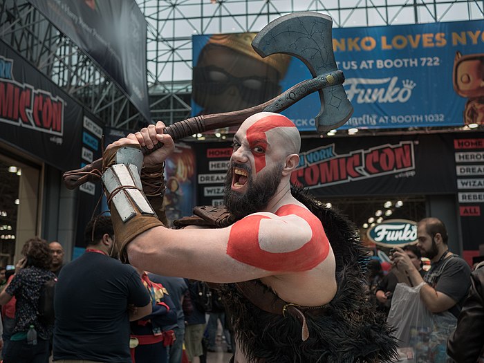 Cosplayer at New York Comic Con