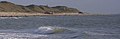 beach and lighthouses at Dishoek