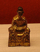 Prototipo chino del Buda Ttukseom en el Museo Nacional del Palacio en Taipéi, Taiwán.