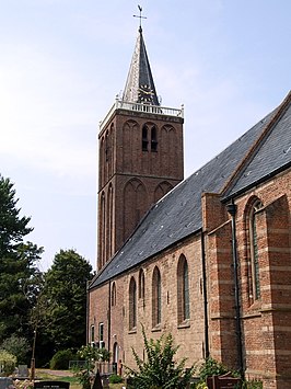 De dorpskerk van Castricum