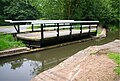 The Drayton swing bridge