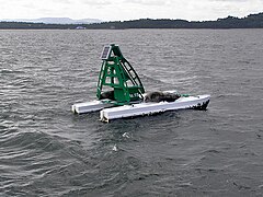 Firth of Forth, Green Marker Buoy Number 15 - geograph.org.uk - 5422718.jpg