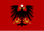 Flagga för Albanska Republiken(1914–1920).