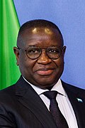 Julius Maada Wonie Bio Sierra Leones president (2018–)