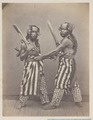 Bald Head Dancers (baris demang) of Buleleng at Singaraja, 1867.