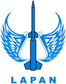Logo LAPAN yang digunakan tahun 2006-2015