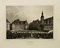 Der Markt um 1850