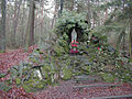 Waldkapelle Maria Frieden, Lourdes-Grotte