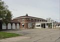 The former customs and immigration station along the Canada–United States border at Noyes, Minnesota, built in 1931, one of the earliest purpose-built border stations in the United States and listed on the National Register of Historic Places.