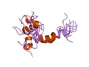 1zwc​: Kristalna struktura goveđeg paratiroidnog hormonskog fragmenta 1-37, NMR, 10 struktura