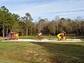 Playground in Santa Claus park