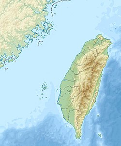 1972年瑞穗地震在臺灣的位置