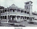 Tivoli Hotel in the capital Apia, 1896