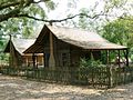 Reconstructed farm houses from 1880, Tallahassee Museum, August 2007.