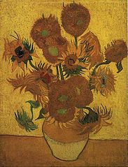 Martwa natura: wazon z piętnastoma słonecznikami, Arles, styczeń 1889 (Nr kat.: F 458, JH 1667), Muzeum Vincenta van Gogha, Amsterdam