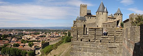 Les remparts.