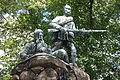 Die bronzenen Soldatenfiguren