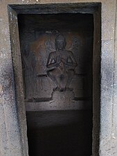 Buddha inside shrine