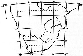 EB1911 - Map Projections- Fig. 16.—South Africa on a conical projection with rectified meridians and two standard parallels.jpg