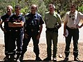 Formation en recherche des causes sur incendie (pompiers - Gendarmerie - ONF - DDAF) à Draguignan en 2006.