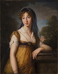 Portrait of a Woman, Said to Be Anne Catherine (Aimée) Augier Vestris 1803