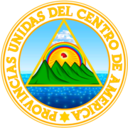 Escudo de las Provincias Unidas del Centro de América (1823-1825)
