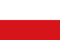 Barwy historyczne Królestwa Czech, jednocześnie tymczasowa czechosłowacka flaga z 1918 r. oraz czeska w latach 1990–1992