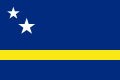 Vlajka Curaçaa Poměr stran: 2:3