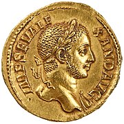 Gold Aureus of Severus Alexander.jpg