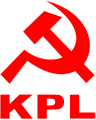 Emblema del Partíu Comunista de Luxemburgu.