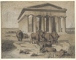 Dessin au Metropolitan Museum of Art (46,6 × 60,1 cm).