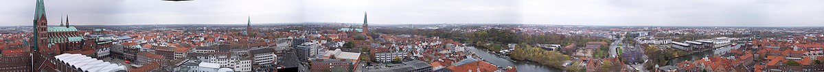 Panorámica de Lübeck