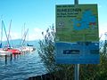 Deutsch: Chiemsee mit Bootsanleger bei Seebruck.