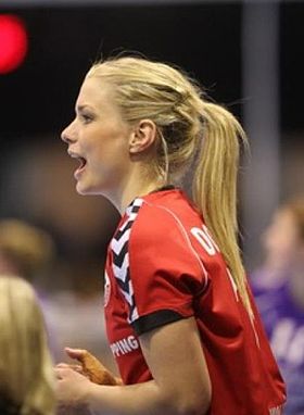 Angelica Wallén en 2012sous le maillot de Team Esbjerg.