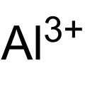 Deutsch: Struktur des Al3+-Ions English: Structure of the Al3+ ion