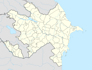 Зар. Карта розташування: Азербайджан