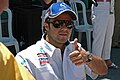 Sauber driver Felipe Massa giving thumbs-up