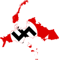 Thumbnail for File:Flag-Map of Third Reich (Nazi Germany)-(1942).svg