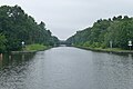 Einfahrt vom Seddinsee in den Gosener Kanal