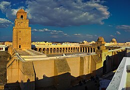 Gran Mezquita de Kairuán en Túnez.